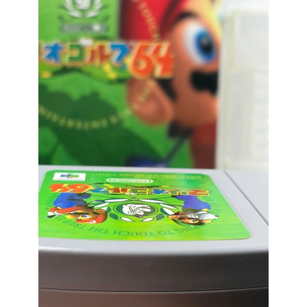 Mario Golf 64 Nintendo 64 N64 Japan Import CIB NUS-P-NMFJ Complete Boxed